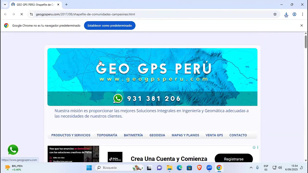Practica 01 (Ejercicio 01) - Cómo DESCARGAR, DESCOMPRIMIR y AGREGAR un SHAPEFILE en ArcGIS PRO