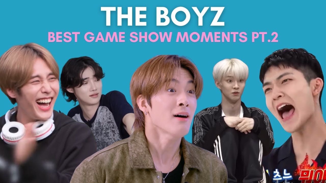 THE BOYZ - best game show moments pt.2
