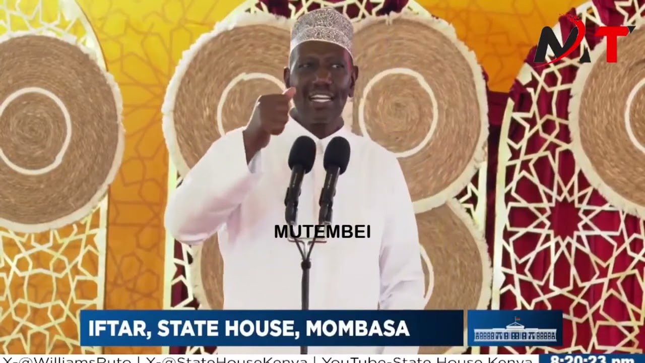 Ruto Ignores Questions on Tuju Property While Speaking at State House Mombasa!