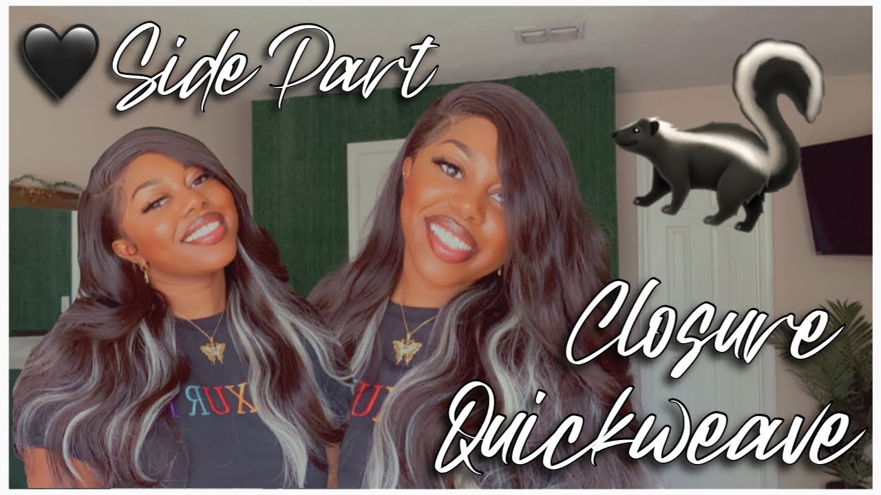 HOW TO: Side Part Closure Quickweave Ft. Organique Mastermix