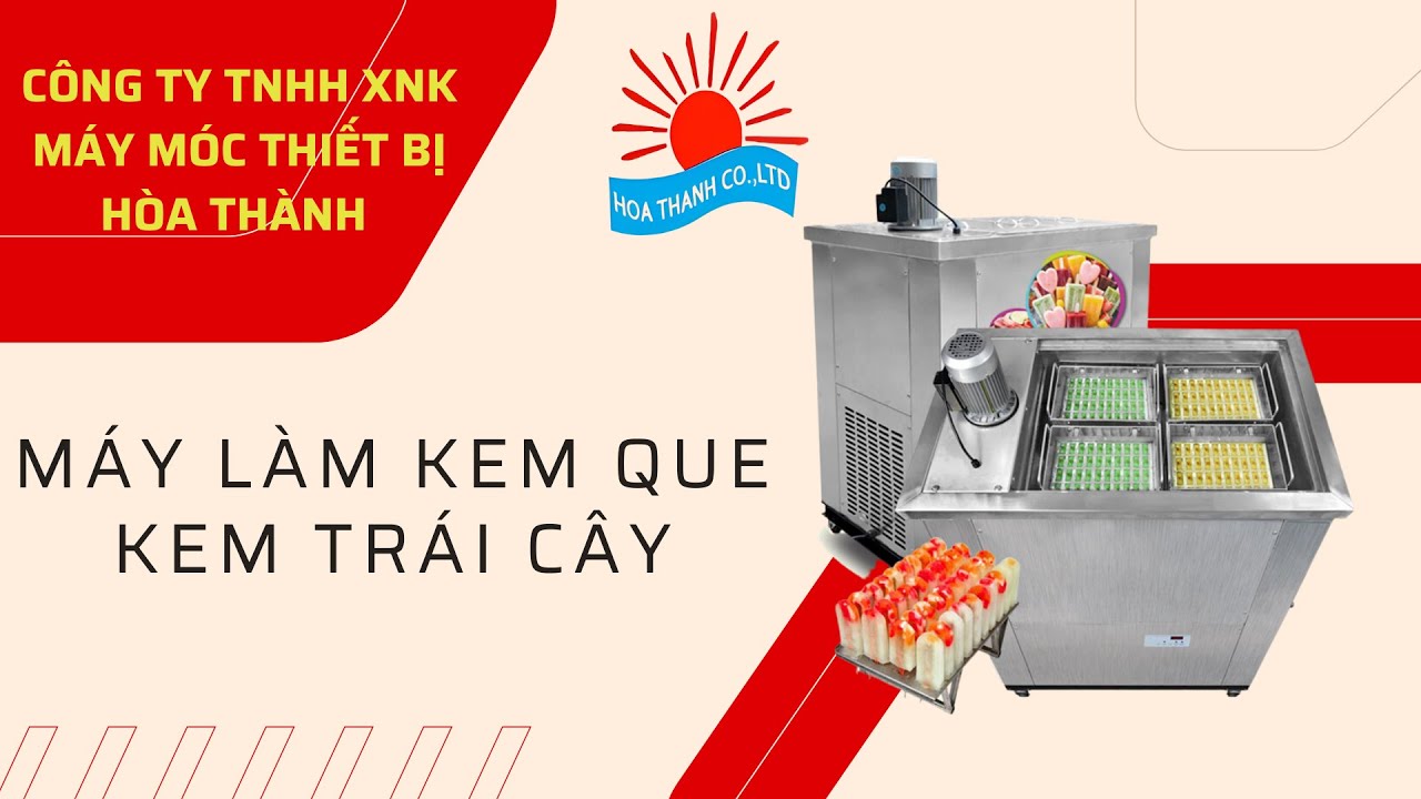 M&aacute;y l&agrave;m kem tươi kem que