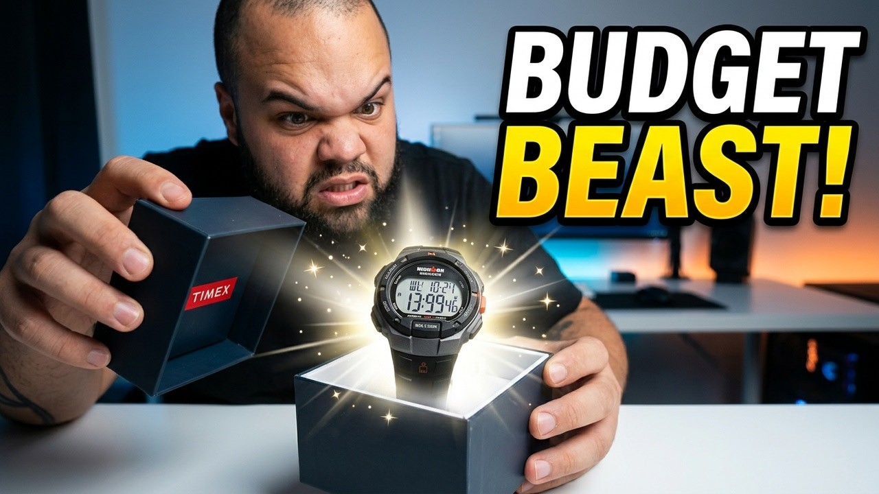 Распаковка Timex T5K821 — бюджетные спортивные часы, которые действительно работают?