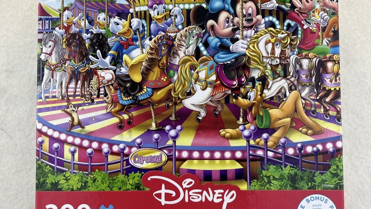 Ceaco Disney Carousel Puzzle 300 Pieces