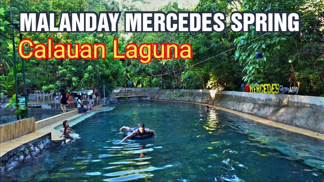 MALANDAY MERCEDES HOT SPRING IN CALAUAN LAGUNA I BEST PRIVATE HOTSPRING RESORT  I ABOT KAYA DITO
