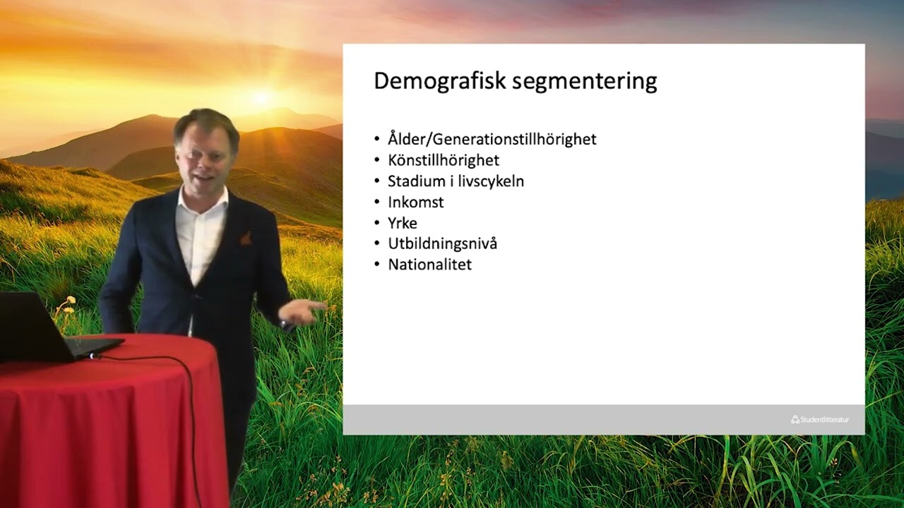 Kapitel 8 Marknadsföring av Parment: Segmentering