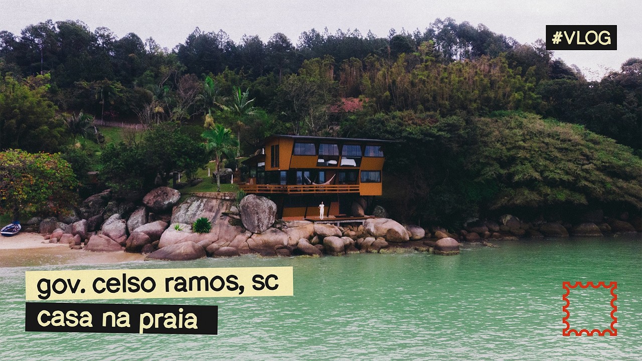 a casa mais desejada do mundo no airbnb tem praia particular | governador celso ramos/sc