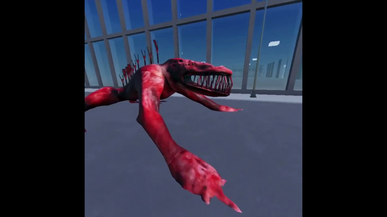 giant lizard in nexbot? #roblox #nextbots #nextbotschasing #giantlizard #nextbot #viral #shorts