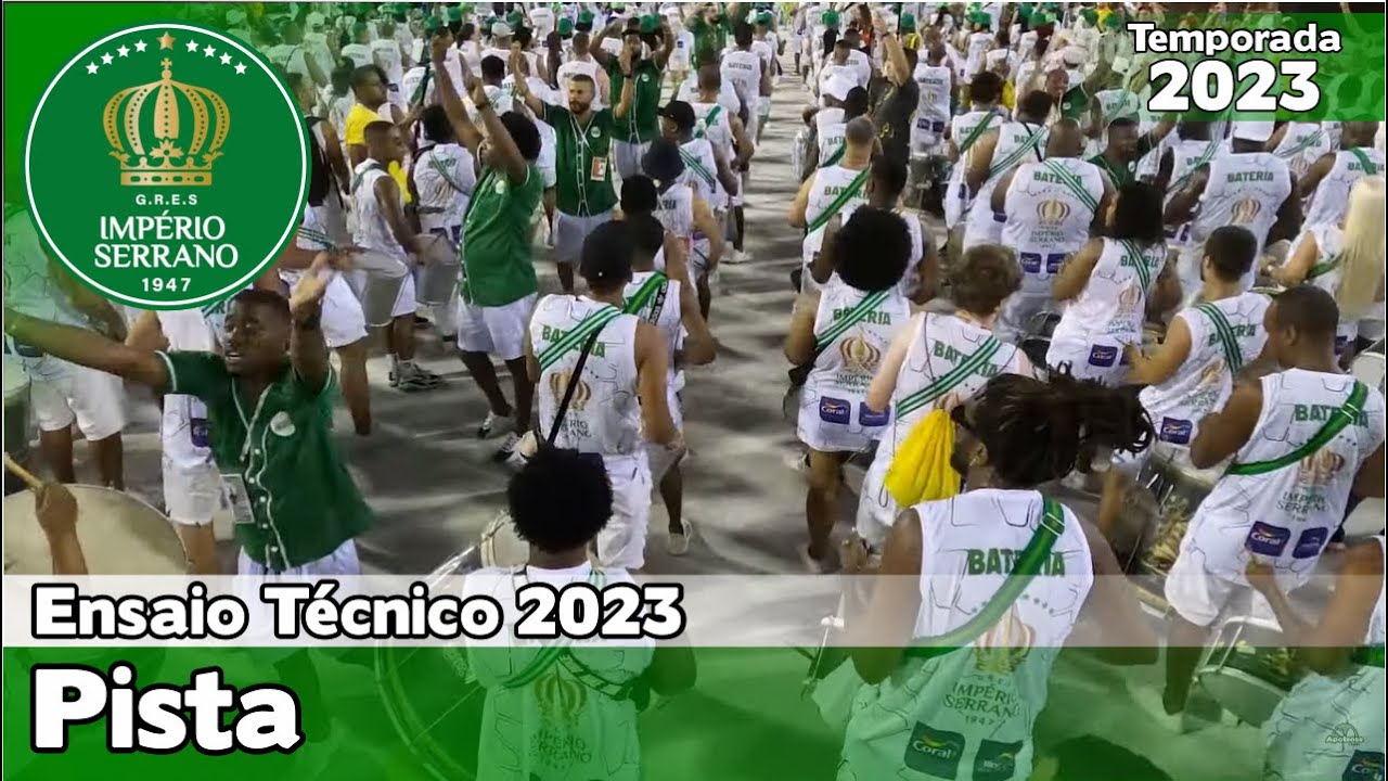 Império Serrano 2023 | Pista - Ensaio Técnico | Samba ao vivo - #ET23