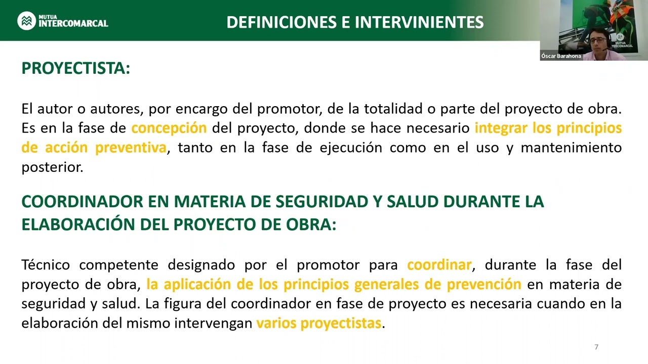 Gestión de la seguridad y salud en obras de construcción