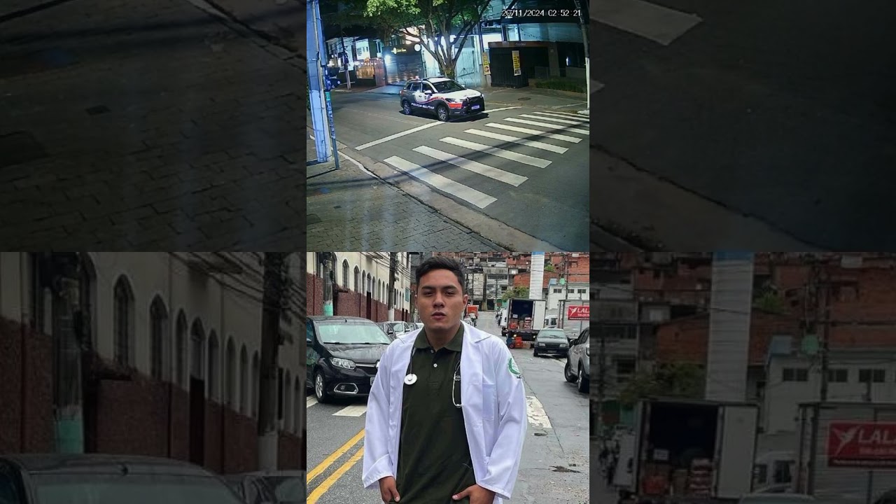 Estudante morto pela PM: Novo v&iacute;deo mostra homem dando tapa na viatura antes de ser baleado em SP