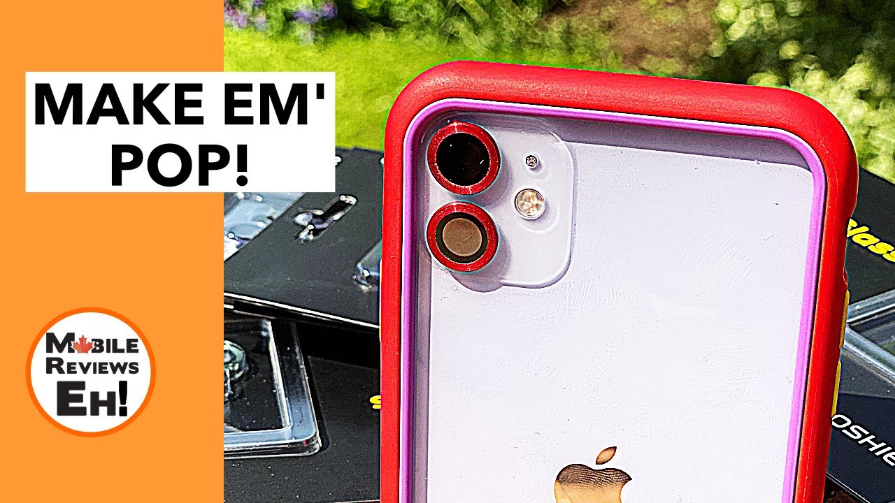 WHERE'D THEY GO? Rhinoshield 9H Tempered Glass Camera Lens Protector for the iPhone 11's - Review