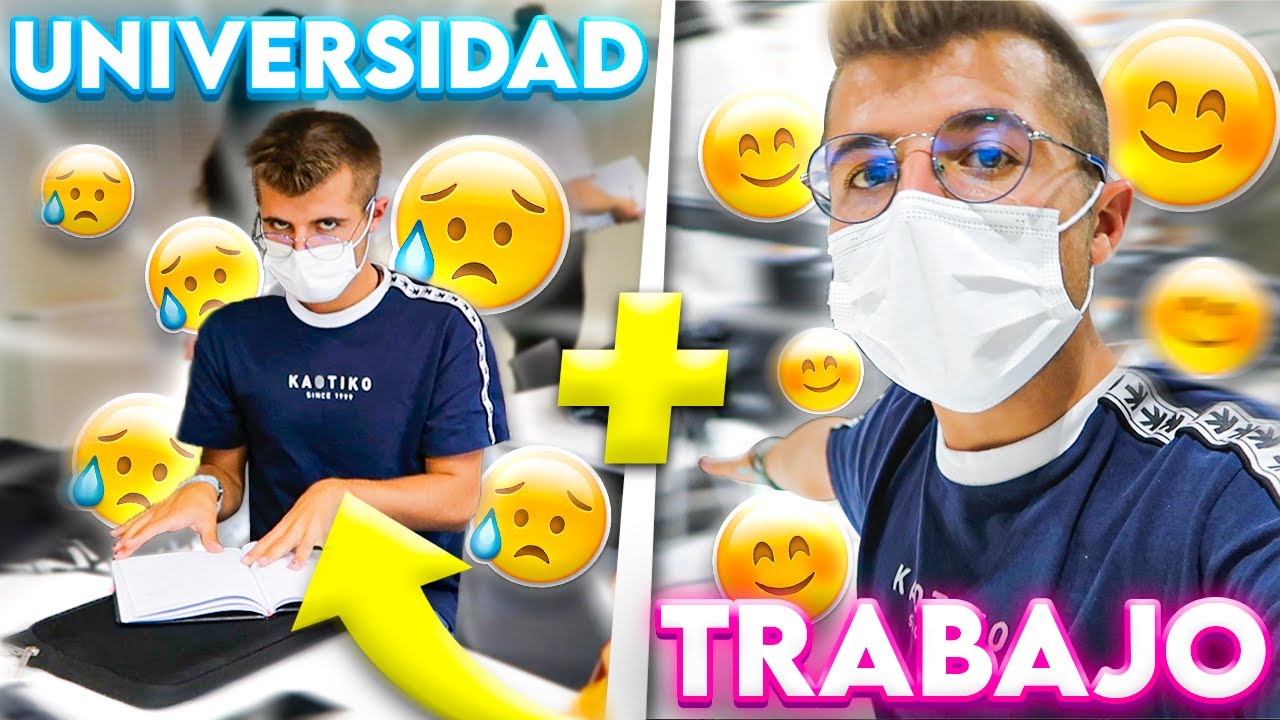 UN D&Iacute;A CONMIGO 🤯 [UNIVERSIDAD 📚 + TRABAJO 📺] - @ibngarcia