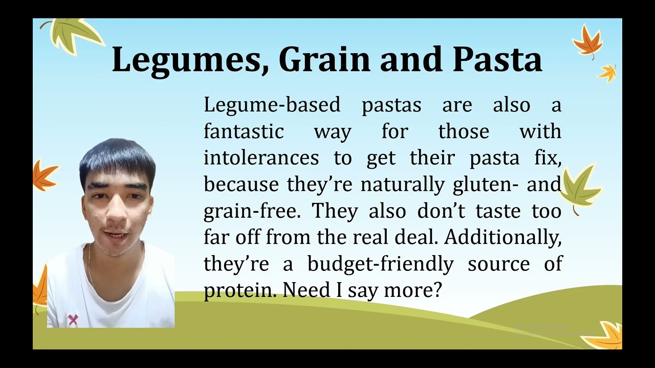 Legumes, Grain and Pasta