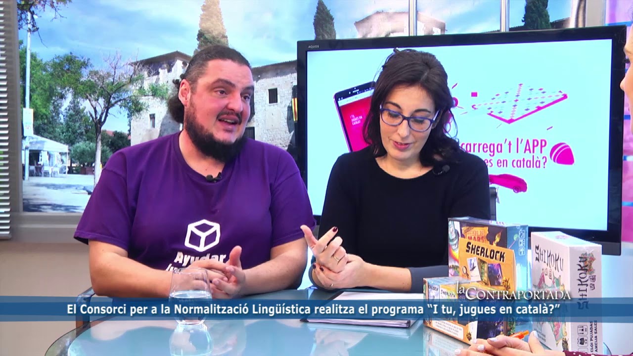 El Consorci per a la Normalitzaci&oacute; Ling&uuml;&iacute;stica realitza el programa I tu, jugues en catal&agrave;