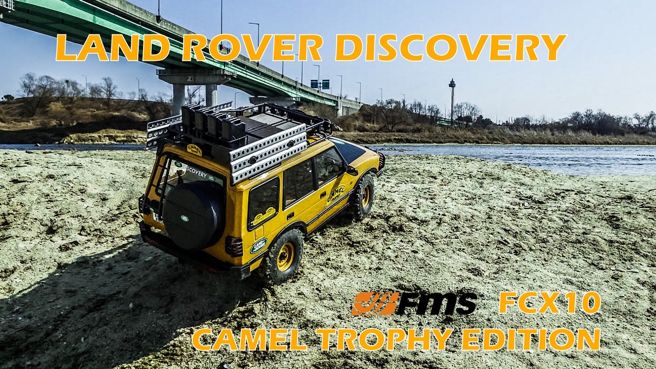 1:10 Land Rover Discovery Camel Trophy Edition | FMS FCX10 4X4 RC | Off-road Driving | Part.3