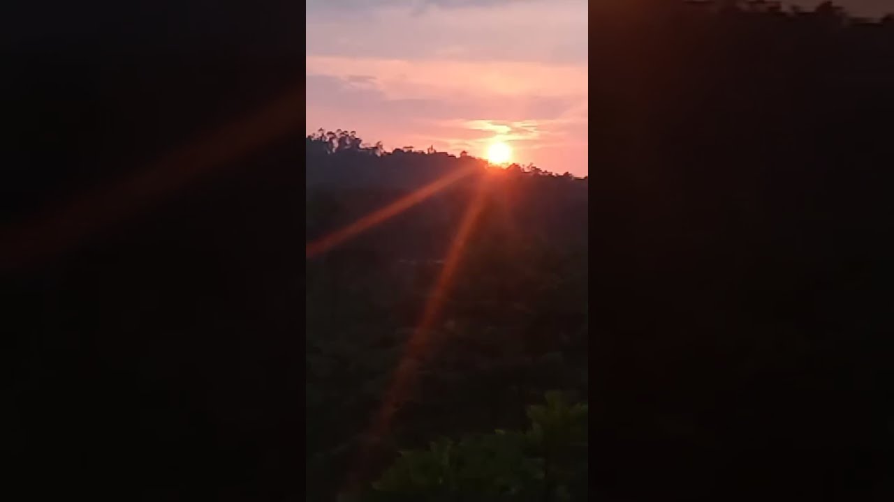 Sunset...