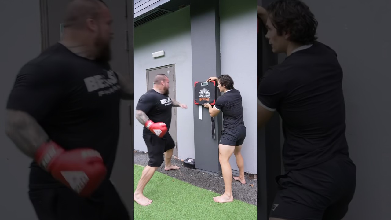 How Hard Can World&rsquo;s Strongest Man Punch?
