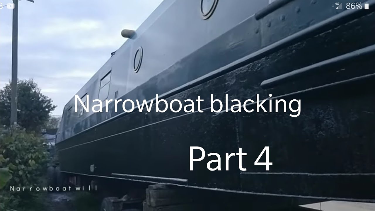 Painting my bottom part 4. Narrowboat life on a boat.#437