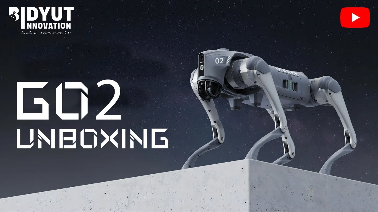 Unboxing the Unitree GO2 Quadruped Robot by Bidyut Innovation #UnitreeGO2 #BidyutInnovation