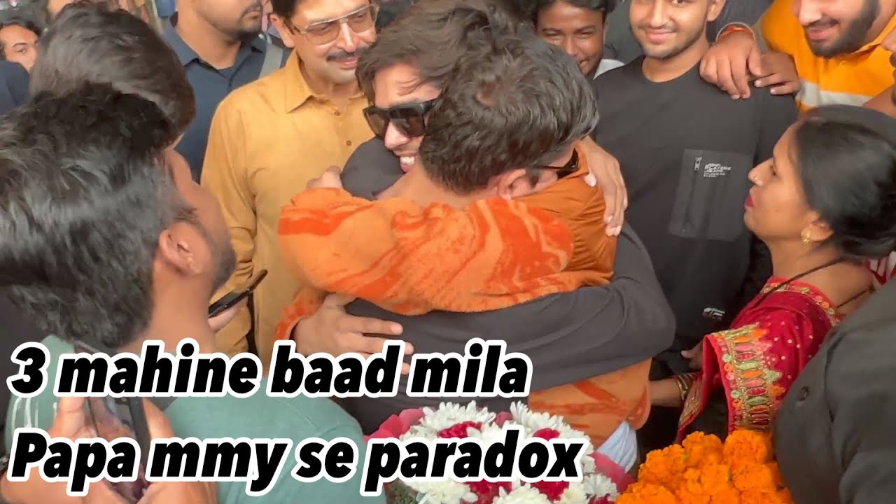 Welcome Back @Paradoxhere || Receiving Paradox From Airport || MTV Hutsle 2.0 || Akash Chahar||#paradox