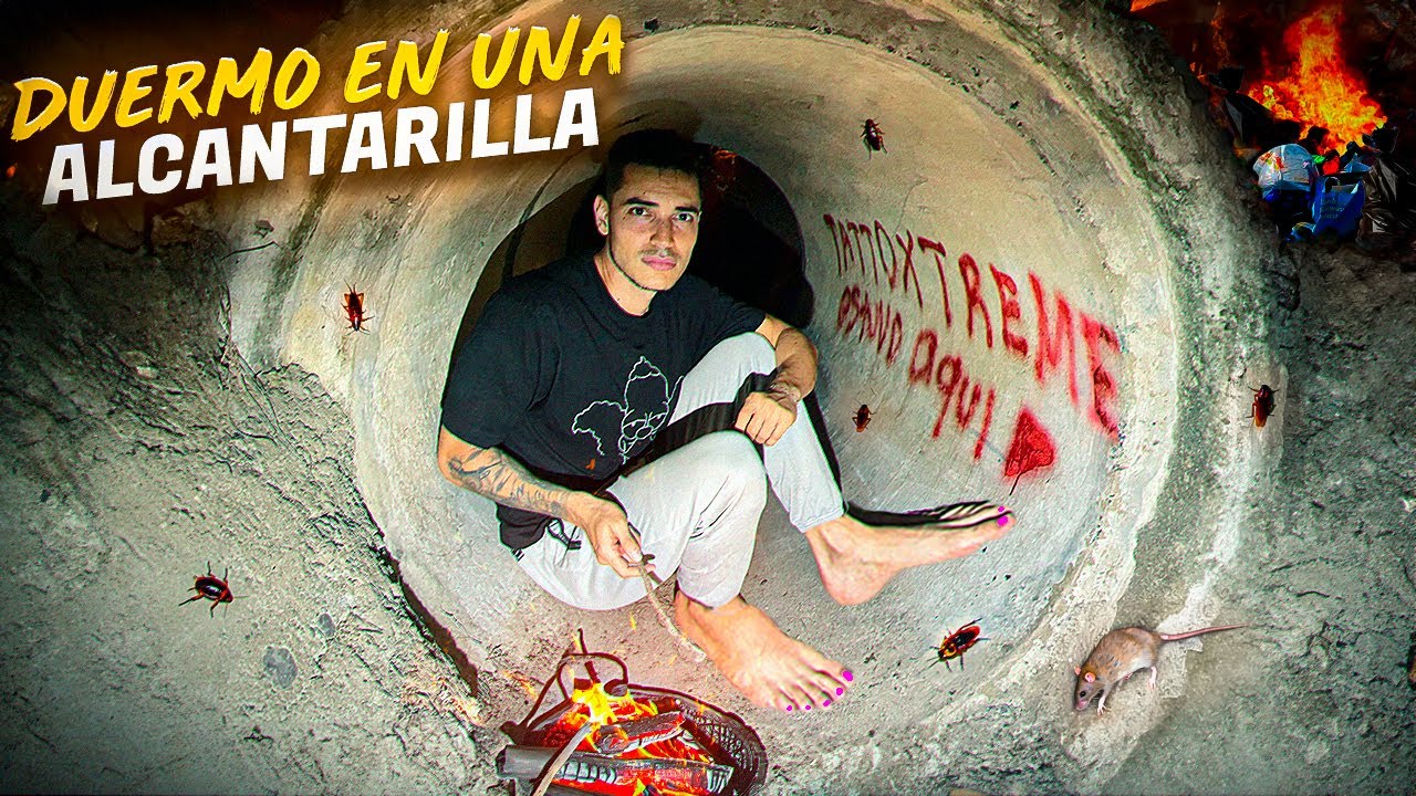 DUERMO DENTRO DE UNA ALCANTARILLA *Muy Turbio* - TATTOXTREME
