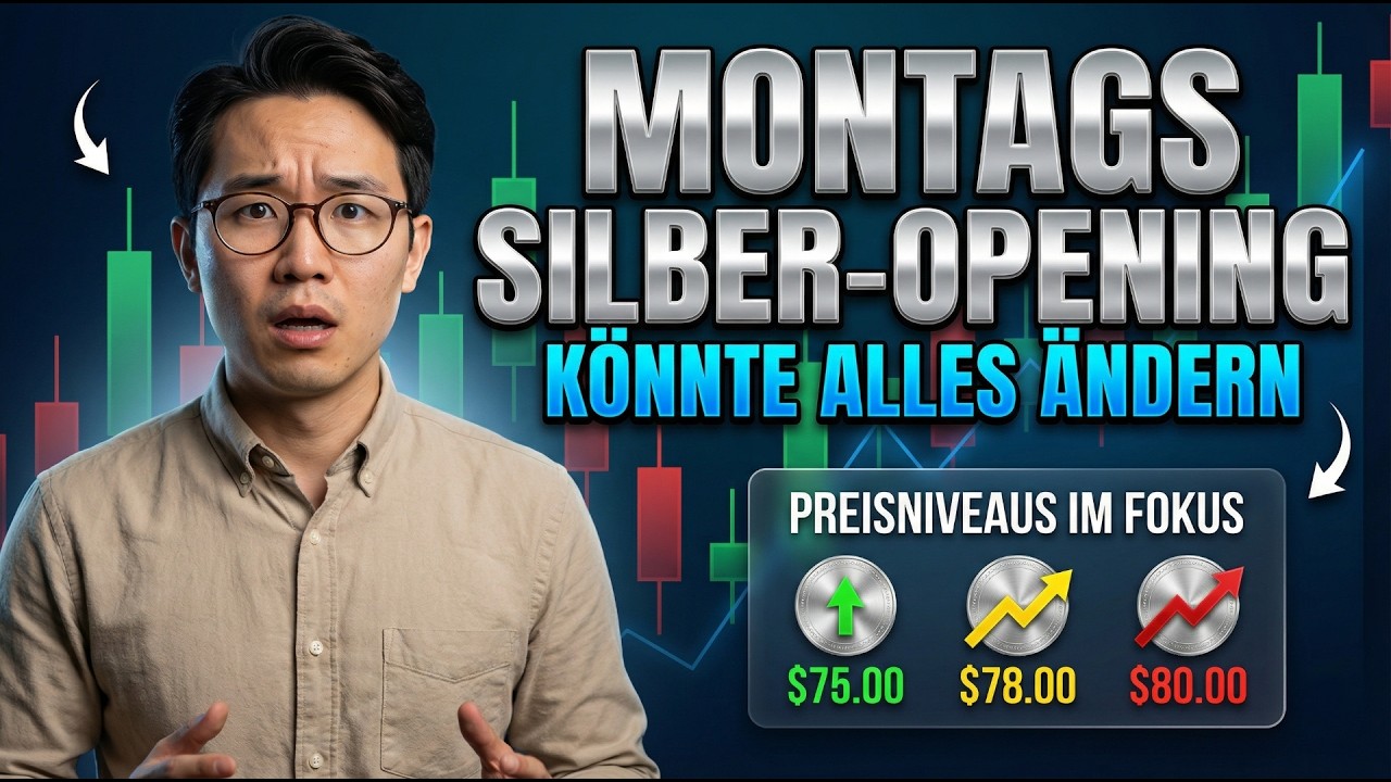 Montagsöffnung bei Silber könnte ALLES ändern — hier sind die genauen Preisniveaus