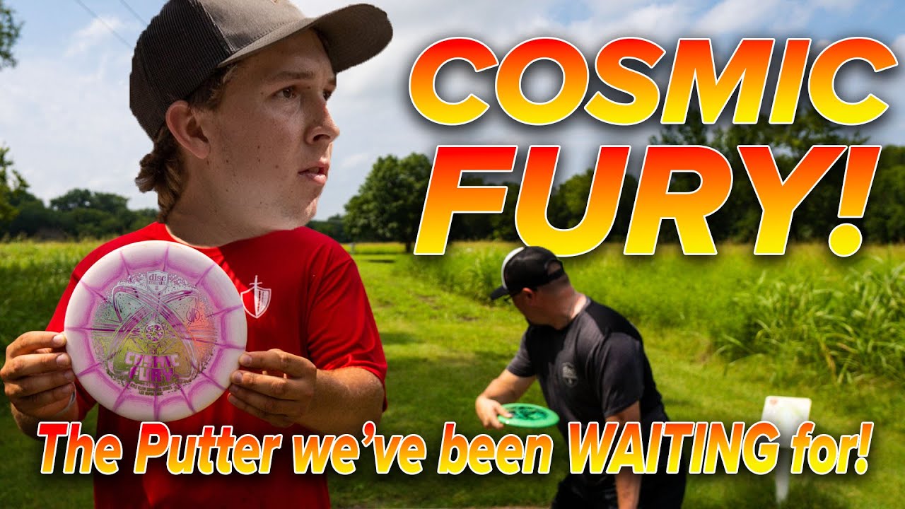 9 Holes with the Cosmic Fury! Lux Vapor Logic! Throwing putter of the YEAR!?