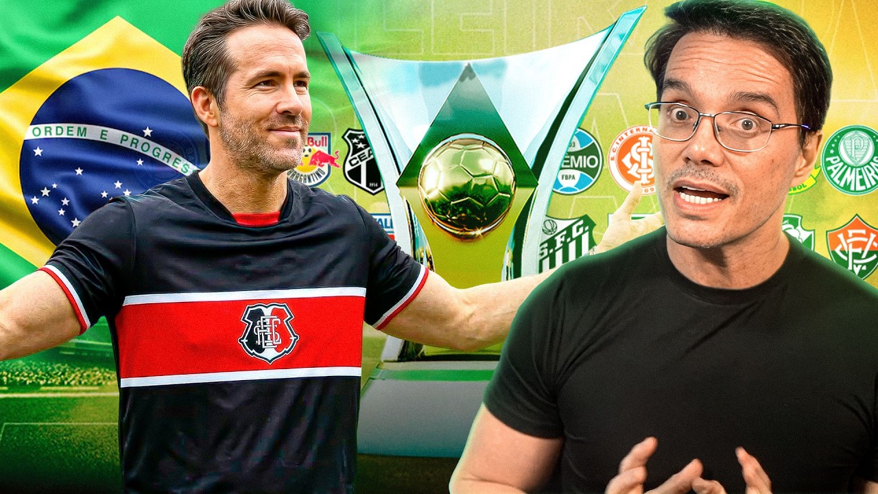 RYAN REYNOLDS VAI COMPRAR UM TIME BRASILEIRO DA SÉRIE D?