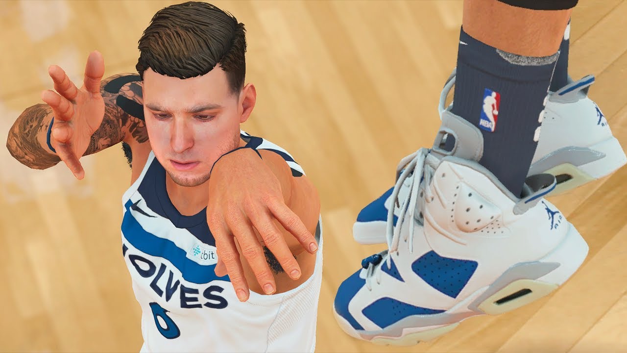 NBA 2k18 My Career - First Game Wearing Jordan's Ep.9