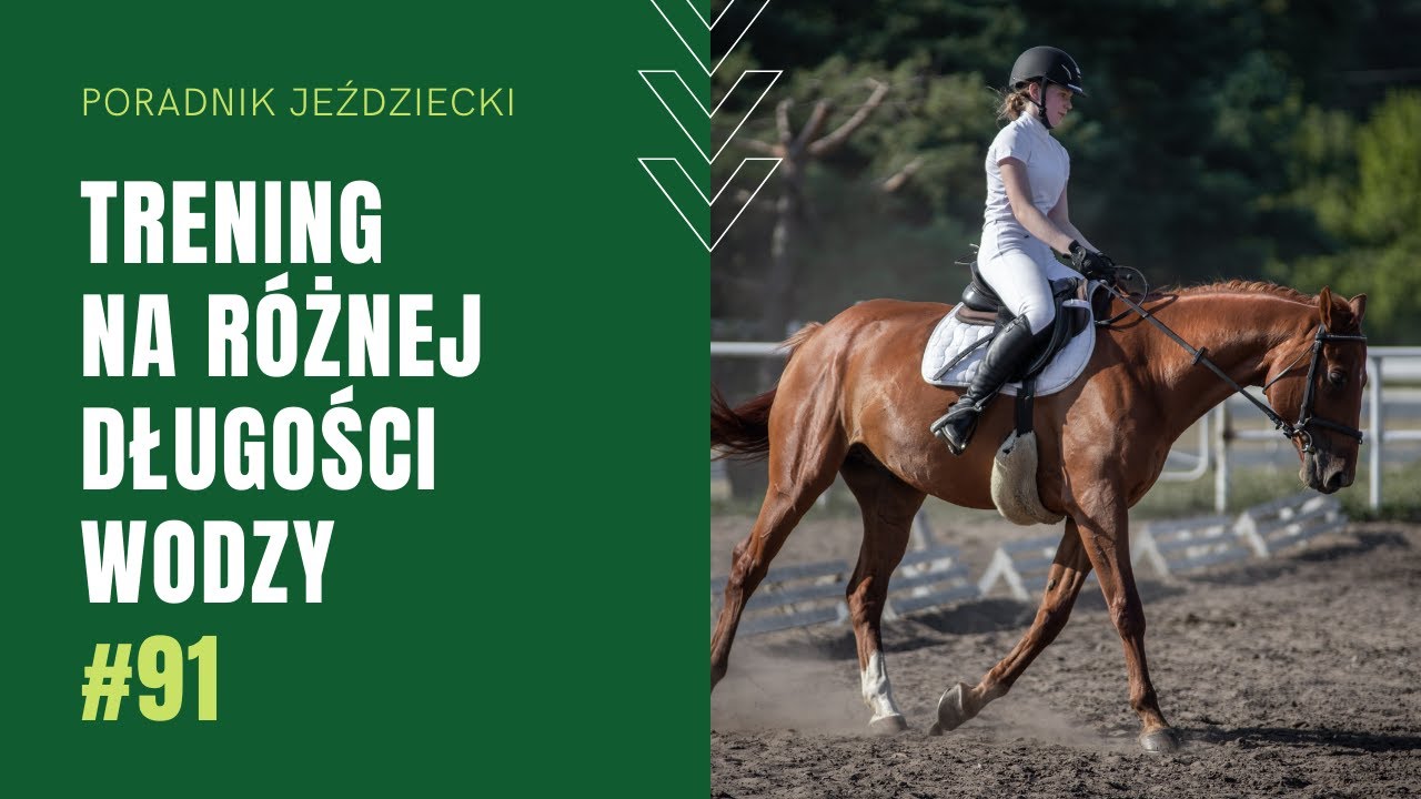 TRENING NA RÓŻNEJ DŁUGOŚCI WODZY | Poradnik jeździecki #91