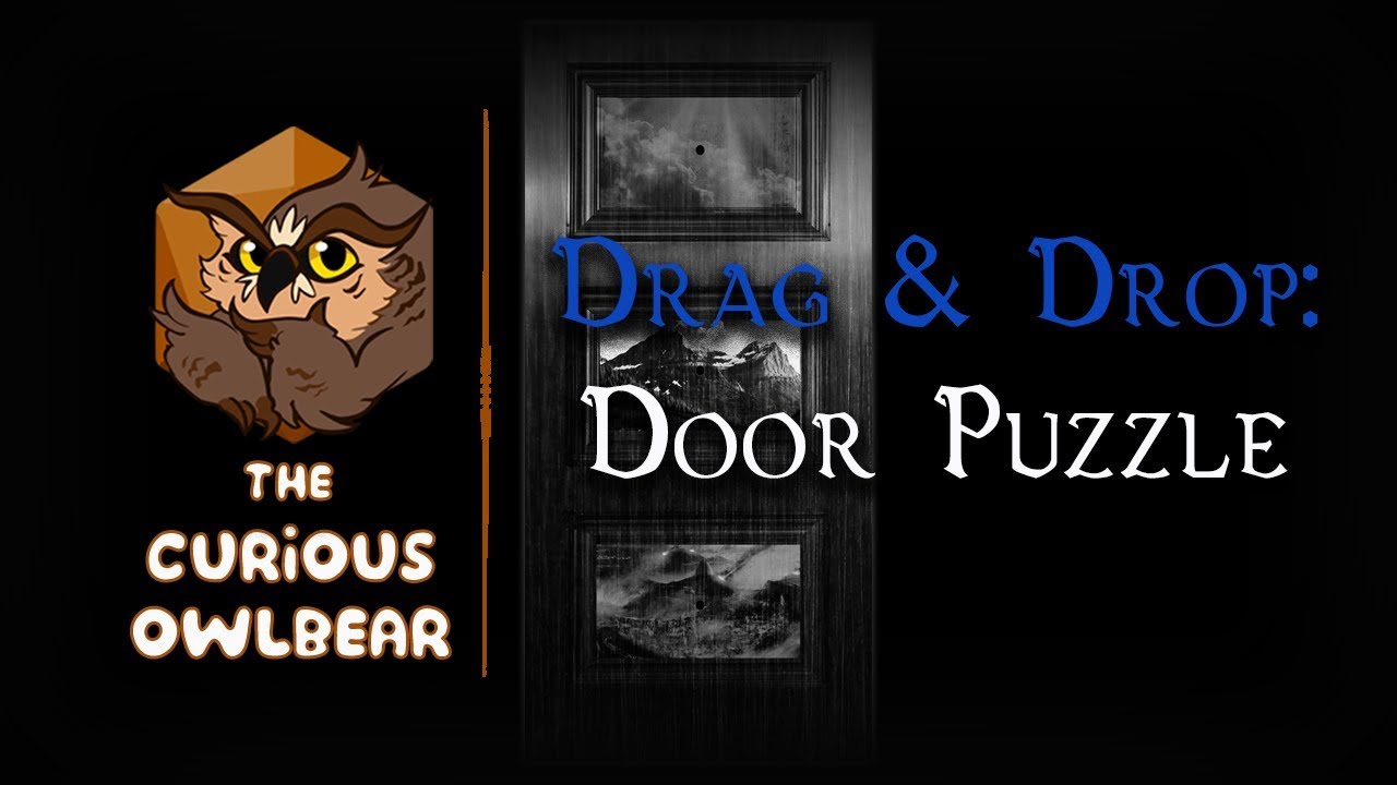 D&D Drag & Drop: Door Puzzle
