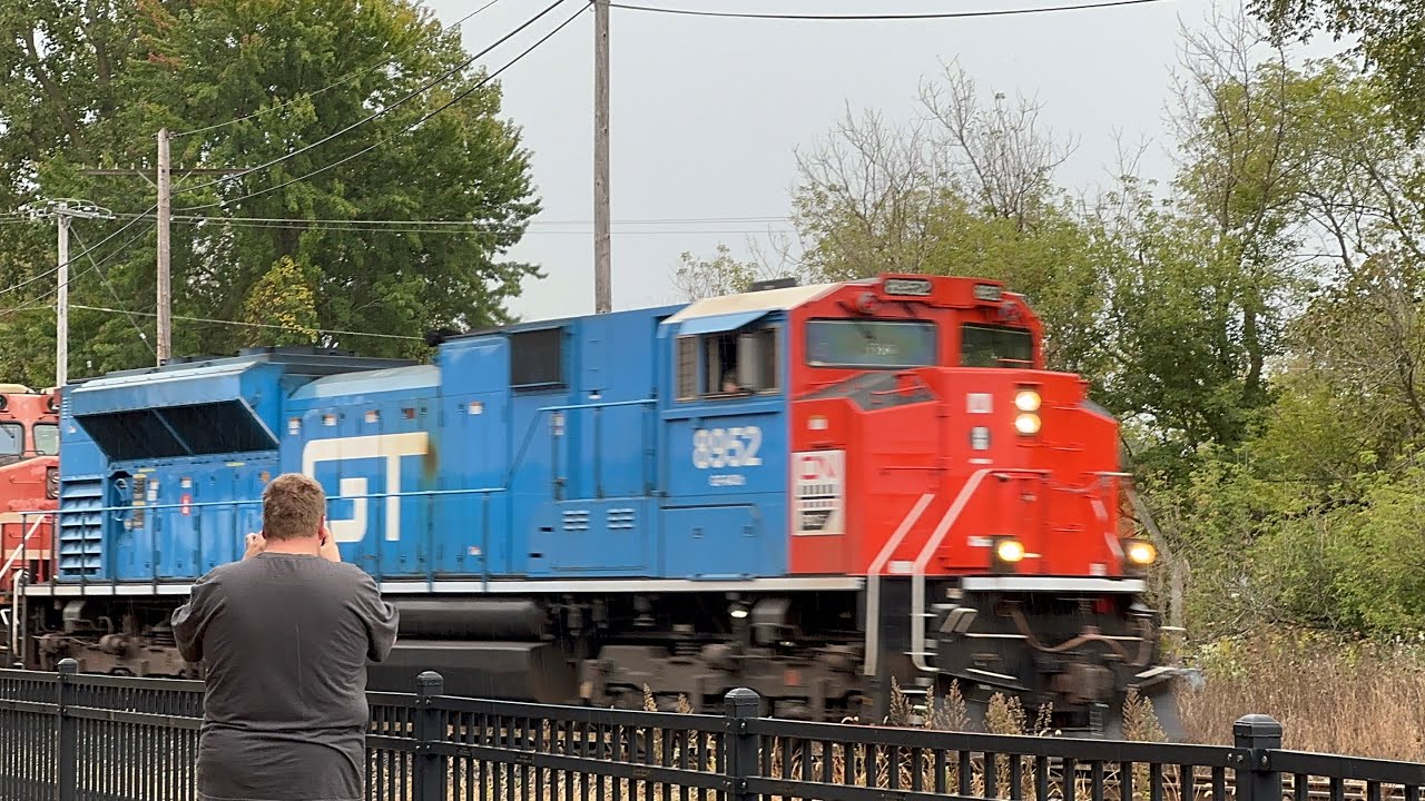 Railfanning the Durand, MI area (includes CN, GT, and Amtrak) (9/22/24)