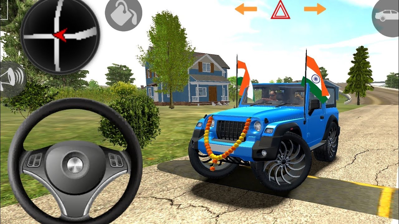 Modified Mahindra Thar 😈 Games: Indian Blue Thar (Gadi Wala Games) Car Game Android Game - #2026 