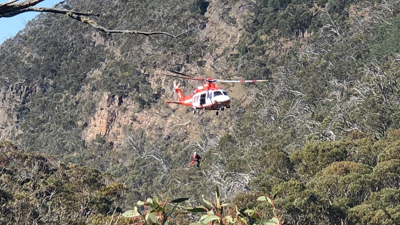 Vic High Country Hiking Easter 2021 | Got To Witness A Remote Helicopter Rescue
