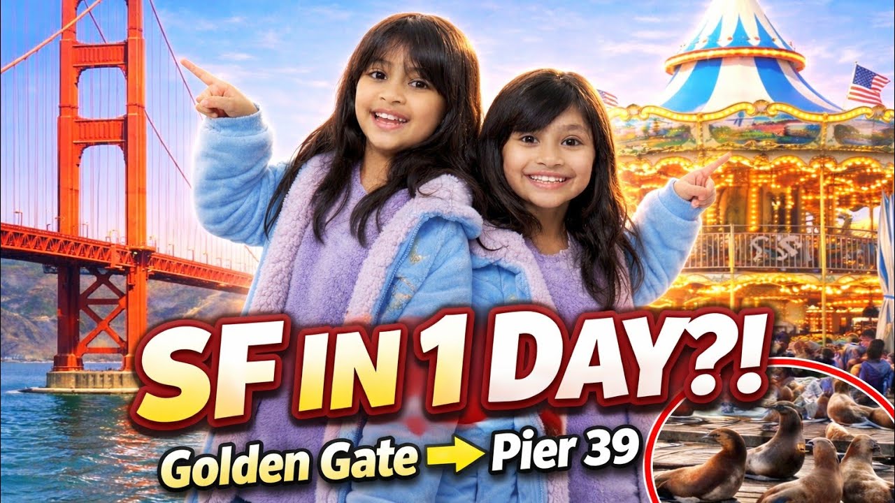From Golden Gate to Pier 39 🌉 Exploring San Francisco with Family