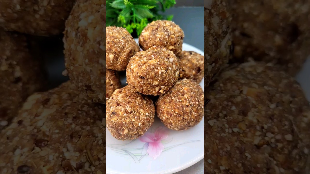 Winter Special Pinni/ Laddu 🥶😋❤️ Must Try Winter Recipe - Healthy Laddu Recipe #shorts #viral #video