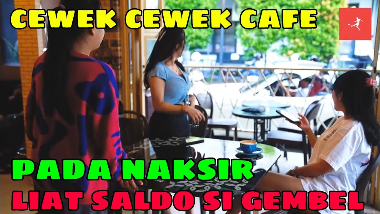 Cewek2 cafe pada naksir lihat saldo si gembel 😁😁