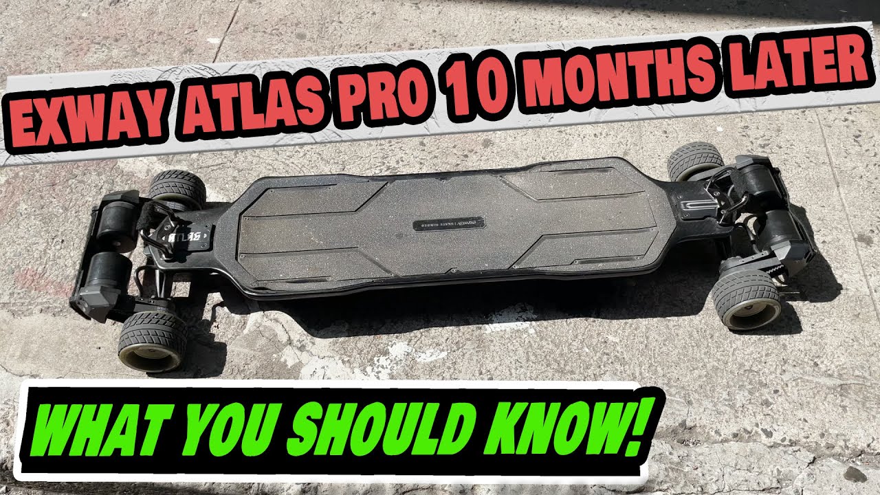 THIS IS A MAGIC CARPET - EXWAY ATLAS PRO 10 MONTHS LATER  #electricunicycle #electricskateboard