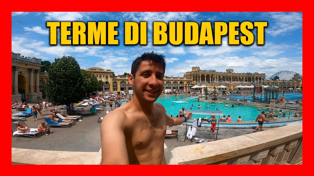 Bagni Széchenyi : le TERME più GRANDI di BUDAPEST   - INTERRAIL EP. 7