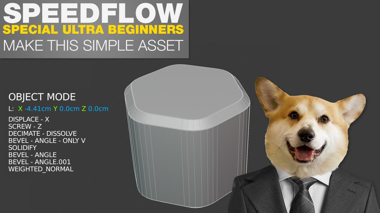 Speedflow - Special Beginners - Make a simple Asset