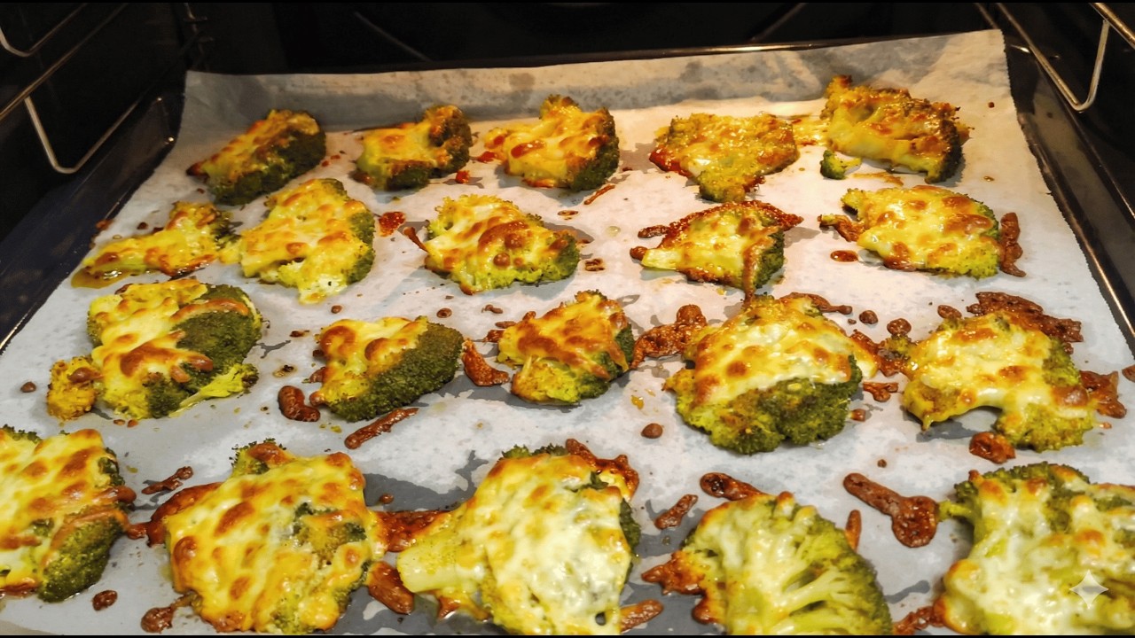 Akşama Ne Yapsam Diyenlere: 10 Dakikada Fırında Kaşarlı Brokoli (Lezzet Garantili)