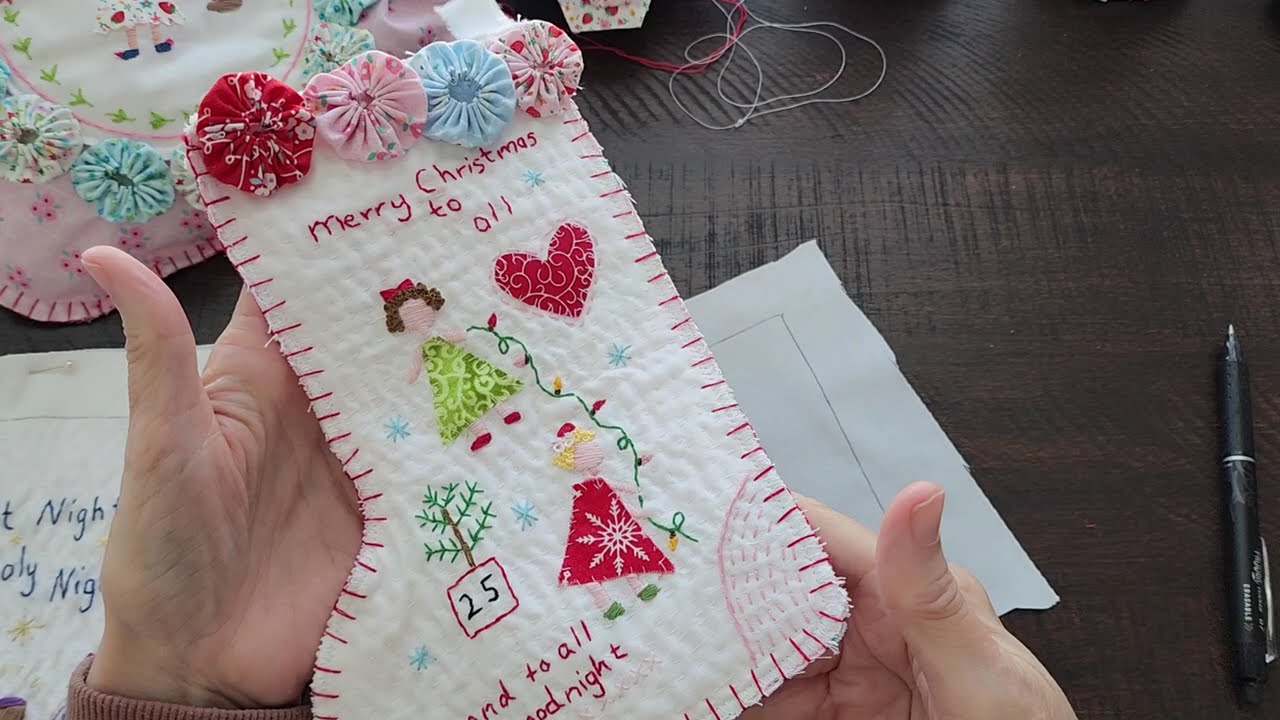 Мастер-класс по изготовлению рождественского носка. Легко сшить рождественский чулок.