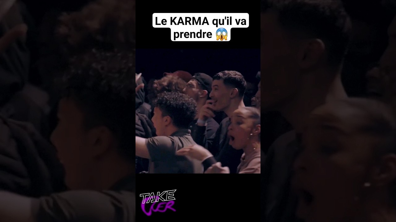 Le KARMA qu'il va PRENDRE ! #battlerap #karma #takeover #clash #humour #rapcontenders
