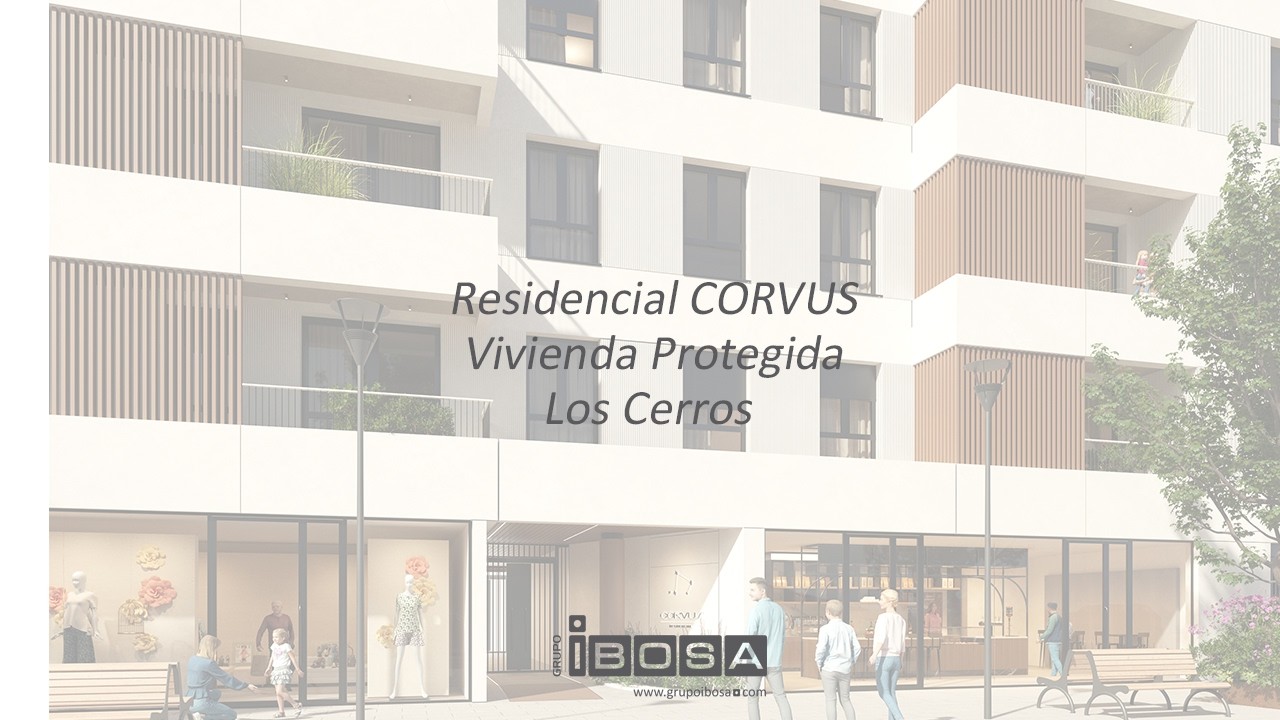 Dossier comercial Residencial Corvus, vivienda protegida en Los Cerros
