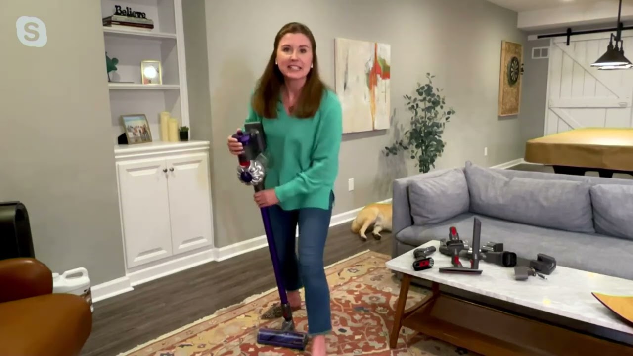 Dyson V8 Extra De-tangle Cordfree Vacuum with 8 Tools on QVC