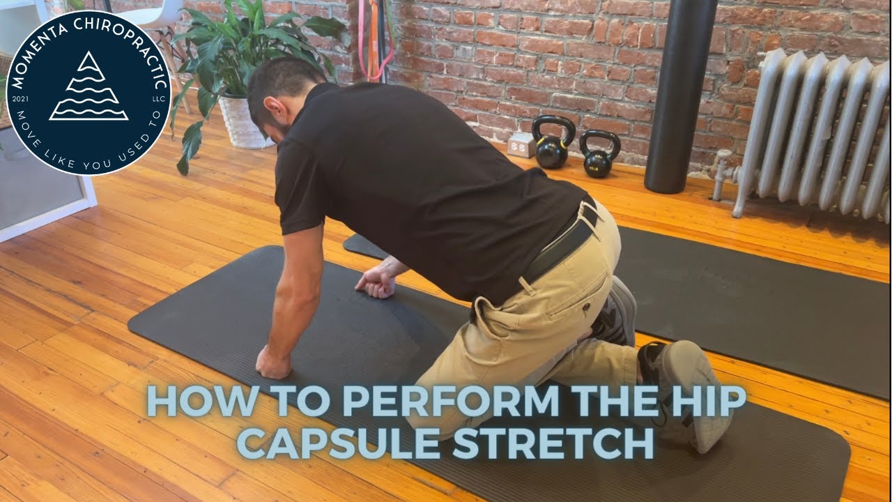 Posterior Hip Capsule Stretch for Hip Mobility