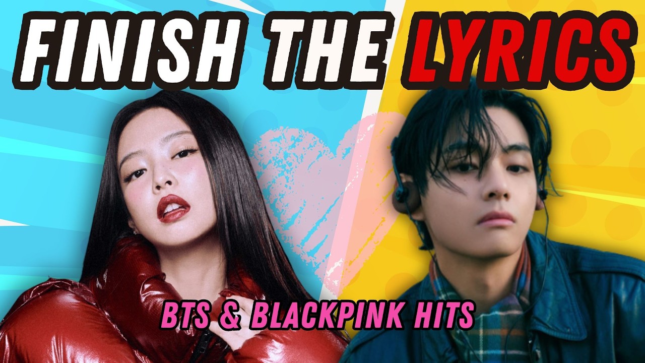 Only True ARMYs & BLINKs Can Finish These Lyrics 🎤🔥 | BTS x BLACKPINK Quiz