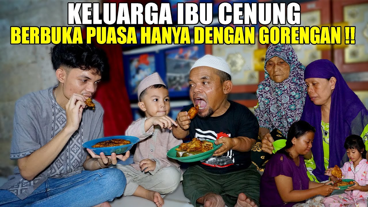MENGAJAK ANAKKU BERBUKA PUASA SEADANYA DIRUMAH ORANG !!