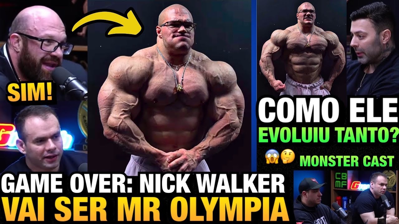 CRUZ e MANU FORAM SINCEROS: NICK WALKER SERÁ CAMPEÃO DO MR OLYMPIA? + O QUE EXPLICA SUA EVOLUÇÃO ?