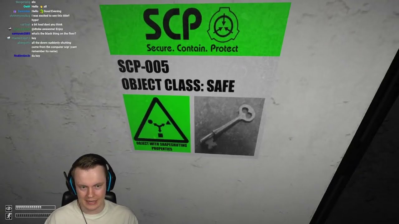 Insym Plays SCP Containment Breach Part 1 - Livestream from 11/7/2023